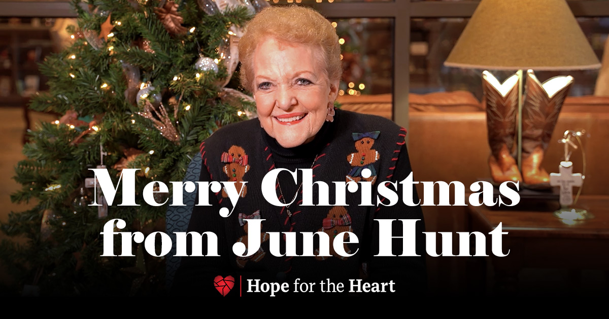 Read more about the article Merry Christmas from June Hunt