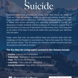The Care & Counsel Library – Vol. 4 Depression & Suicide